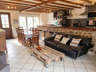 Grande maison conviviale à Flamanville avec jardin clos - 9