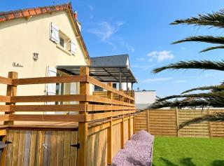 Maison de Campagne Familiale à Portbail - 6 personnes - 5