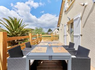 Maison de Campagne Familiale à Portbail - 6 personnes - 4