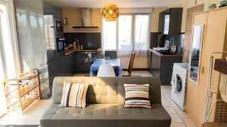 Studio confortable à Flamanville - 35m² - Jardin privé - 6