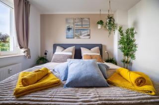 EDLER WOHNRAUM Garten-Apartment mit Boxspringbett, Kaffeevollautomat, ruhiger Lage, Parkplatz & WLAN 325 Mbps - 5