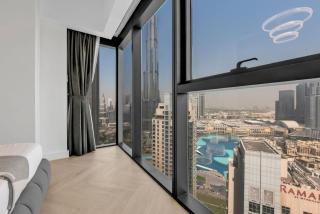 Full Burj & Fountain Views 4BR Top Floor Penthouse - Dubai - 4