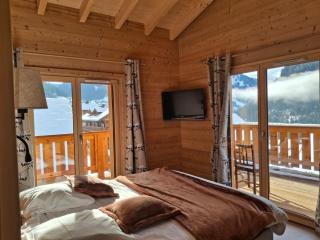 Chalet cosy pour 6 pers. à Châtel avec WiFi et parking - 0