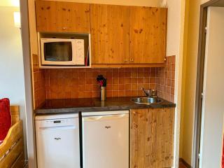 Studio cabine pour 4 pers. à Avoriaz, balcon sud - 6