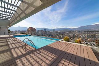 Apt in Las Condes with Pool and Private Balcony - 1