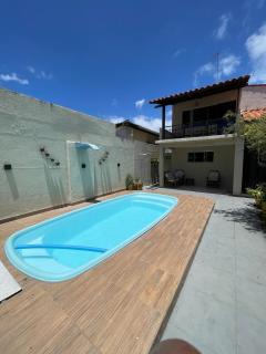 Mansão pé na areia, com piscina e churrasqueira- clube ao lado - 9
