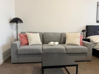 Premium Apartment with Balcony, AC & Free Parking - 2