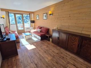Avoriaz: Grand appartement 4 pièces 8 pers, vue sur domaine skiable, wifi - 8