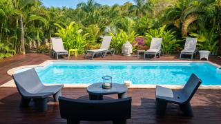 Villa Spacieuse avec Piscine Privée à Saint-François - 120 m², Jardin - 4