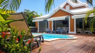 Villa Spacieuse avec Piscine Privée à Saint-François - 120 m², Jardin - 2