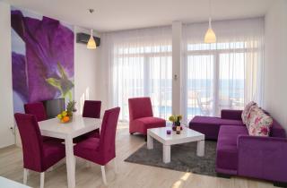 Modern apartment with sea view in Dobra Voda, 95 m², Pool - 8