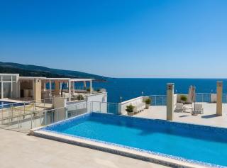 Modern apartment with sea view in Dobra Voda, 95 m², Pool - 2