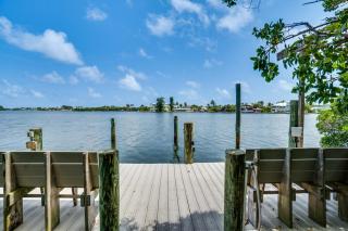 Golf Cart included! Waterfront home with Private Boat Dock Heated Pool and Game Room - 8