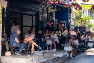 Boutique Boho by the Beach Balcony at kerem - 8