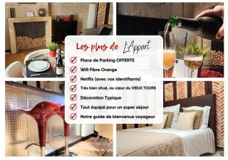 "L'Appart" Vieux Tours - Charme - Place Plumereau - Arrivée Autonome - 9