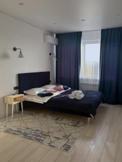 minimalistic blue apartments рядом Aport Mall East - Almaty - 7