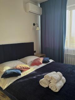 minimalistic blue apartments рядом Aport Mall East - Almaty - 9