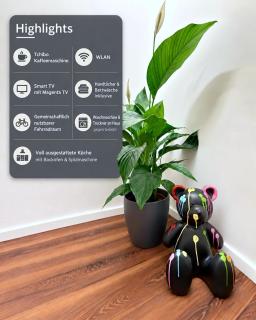 Fewo Liv - Zentrale CityWohnung - 2 Schlafzimmer - 4 Betten - Küche - Ideal für Familien - Bamberg - 5