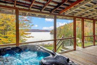 Front LAKE Simon HOT TUB 4br 16p BEACH private - 8