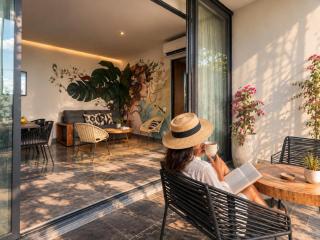 IIK Tulum by Groovy Stays- A Hip Condo-Hotel with WIFI, Rooftop, Pool, Sleeps 6 - 9