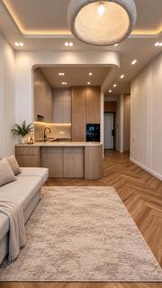 Cozy 50 m2 European style two-bedroom apartment for rent by the night, Almaty - 8