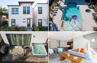 4 Bedr Home with a Private HOT TUB 168 - 0
