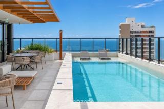 Apto. en Condo. c/ Piscina a 620m Playa BLB0107 - 0