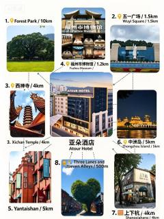 Atour Hotel Three Lanes and Seven Alleys Fuzhou - 8