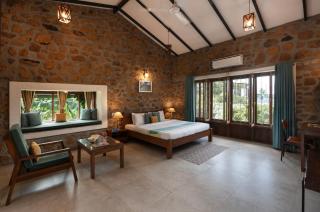 SaffronStays Lake House Marigold - 4 individual cottages with plunge pools near Sula Vineyard, Nashik - 3