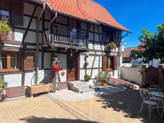 Maison accueillante dans Wingersheim-les-Quatre-Bans avec terrasse. - 0
