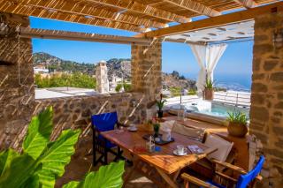 Comfortable house with sea view in Anatoli + jacuzzi - 3