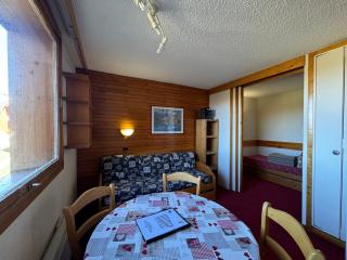 Studio fonctionnel au pied des pistes pour 3/4 pers, balcon, séjour divisible - 4