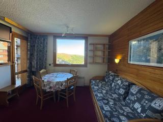 Studio fonctionnel au pied des pistes pour 3/4 pers, balcon, séjour divisible - 3
