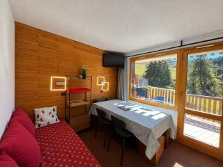Studio confortable aux pieds des pistes avec terrasse et animaux admis - 3