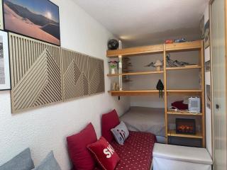 Studio confortable aux pieds des pistes avec terrasse et animaux admis - 1