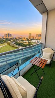TOP VIEW luxury 2 bedrooms with amazing view in ajman - Ajman - 4