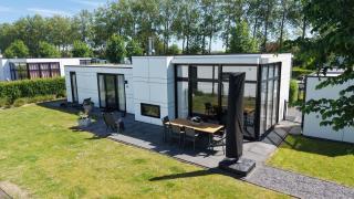 Breskens Chalet Albatross mit Zaun Nr B124 - 9