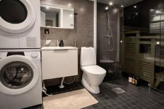 Modern 2BR near OYS hospital, sauna & free parking - 5