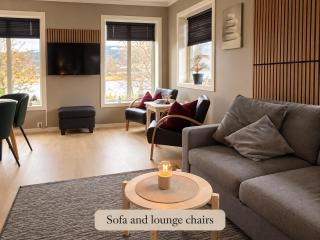 Cozy 2-Bedroom Apartment with Sea View in Fauske - 8