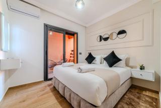 Apartment Gueliz 2 min M Avenue with Pool and 24h Security & Parking - Marrakech - 0