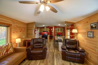 Near Kitchi Lake! Northwoods Retreat w/ Fire Pit - 5