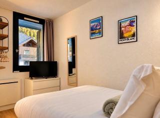 Superbe 2 pièces, centre vue Mont-Blanc avec balcon et parking gratuit - 2