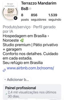 Noroeste 48 m2 Terrazzo Mandarim Patio I Garagem - 3