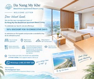 Da Nang My Khe Beachfront Apartment Resort Living - 9