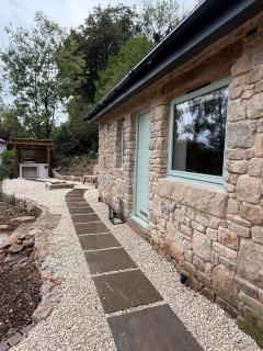 The Hilltop Hideaway, Matlock Bath - Cosy Stone Cabin with Hot Tub & Valley Views - 3