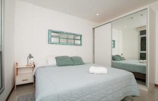 Modern 1BR Villa Morra with Balcony BBQ & Parking - 8