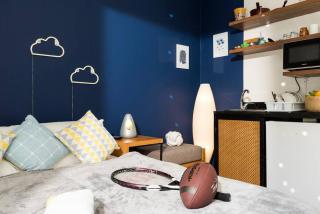 Navy Studio & Balcony in Mar Mikhael - 2
