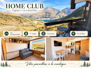 7ème ciel Tignes 2100m - Vue lac du chevril & Grande Sassière - 4 pers - 0