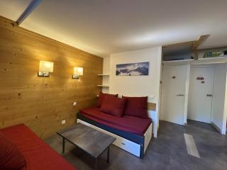 Studio Divisible Rénové avec Balcon » Cœur de Station » Plagne Bellecôte - 1
