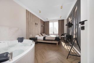 Nowoczesny Apartament z Wanna z Hydromasażem w Kielcach by Noclegi Renters - 9